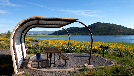 Vega State Park Bench