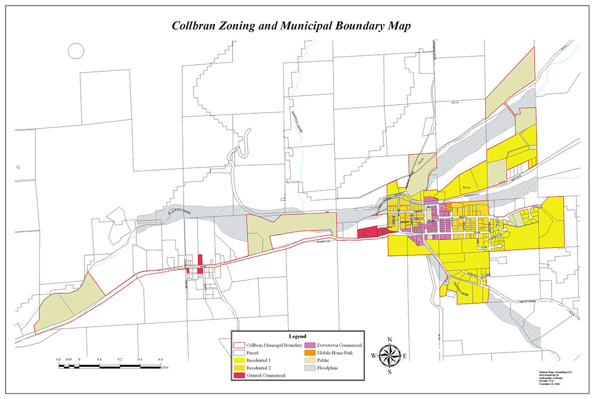 Zoning and Municipal Boundary Map